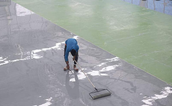 epoxy resin concrete coating